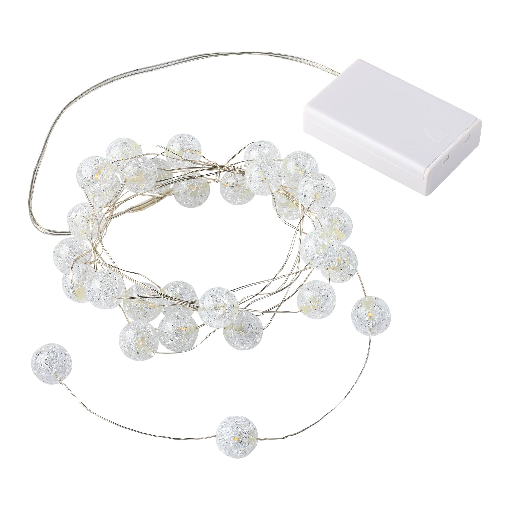 30ct. Crackle Ball LED String Lights by Ashland™
